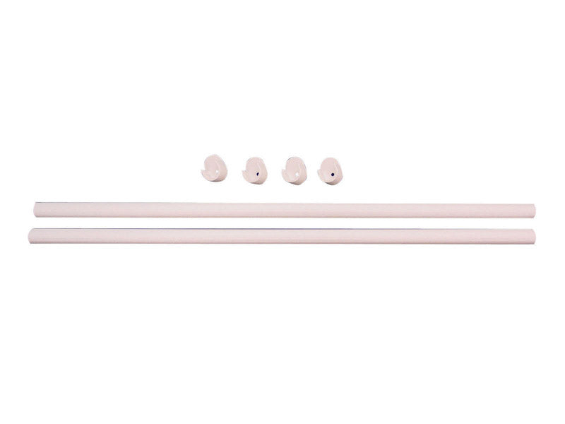 EASY TRACK - Easy Track 35 in. L X 1 in. D Adjustable Steel Wardrobe Rod