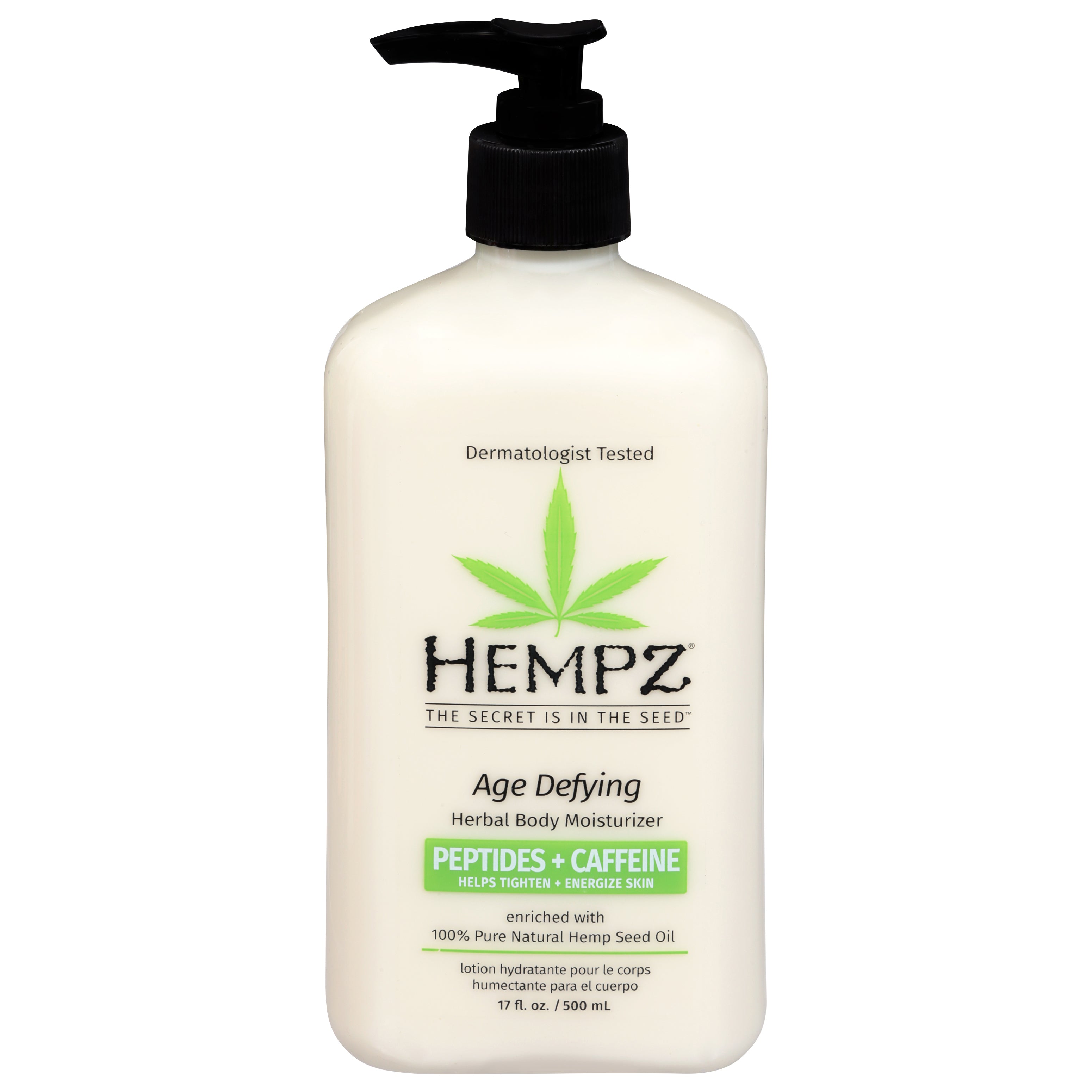 Hempz Age Defying Herbal Body Moisturizer 17 fl oz - Case of 3