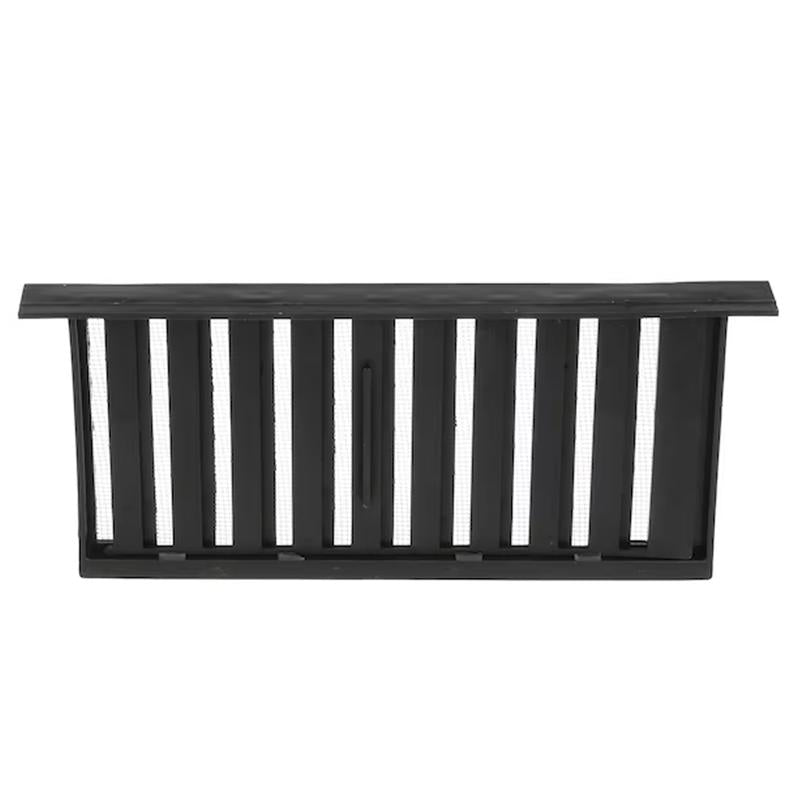 AIR VENT - Air Vent 8 in. H X 16 in. W Black Plastic Foundation Vent - Case of 12