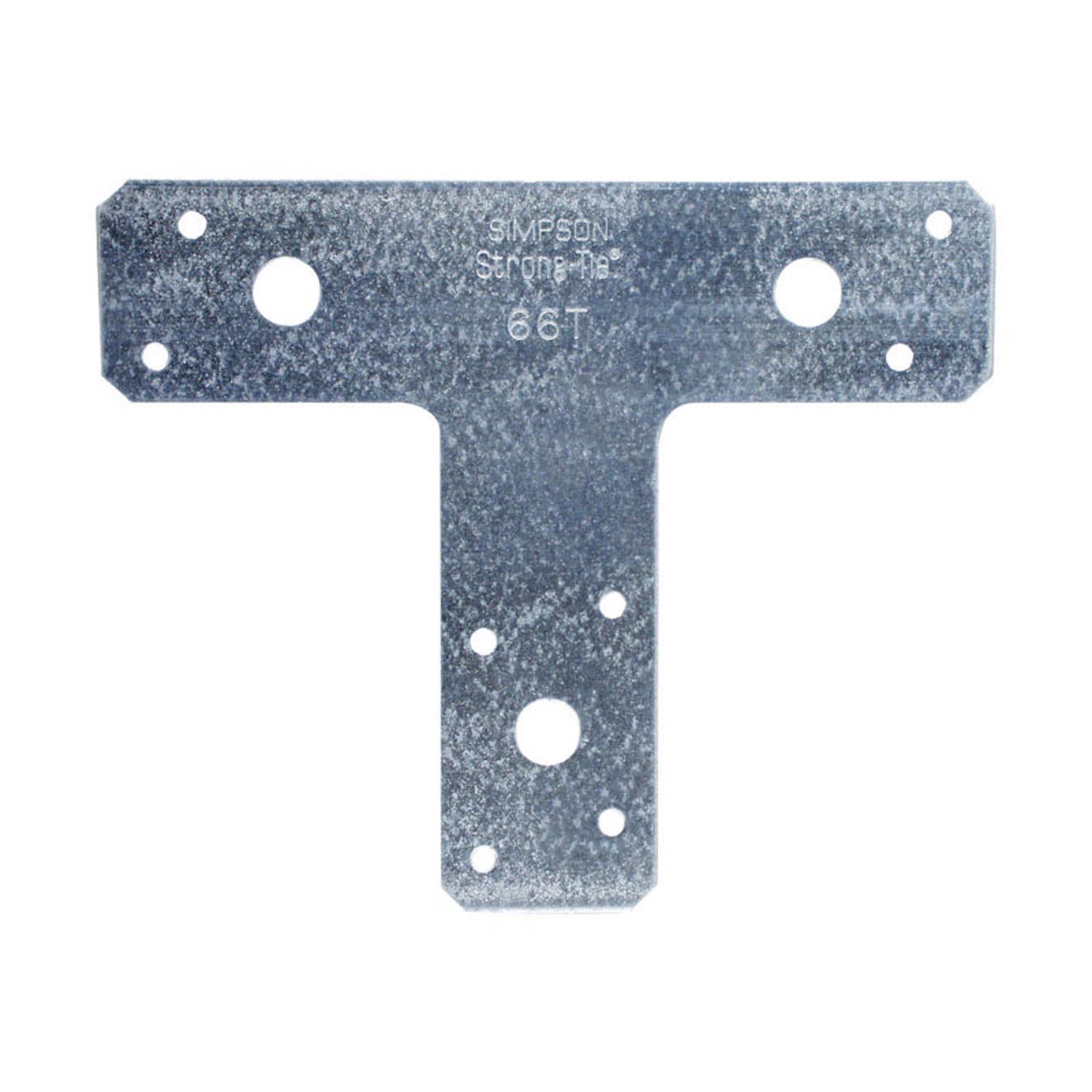 Simpson Strong-Tie 5 in. H X 6 in. W 14 Ga. Galvanized Steel T Strap - Case of 10