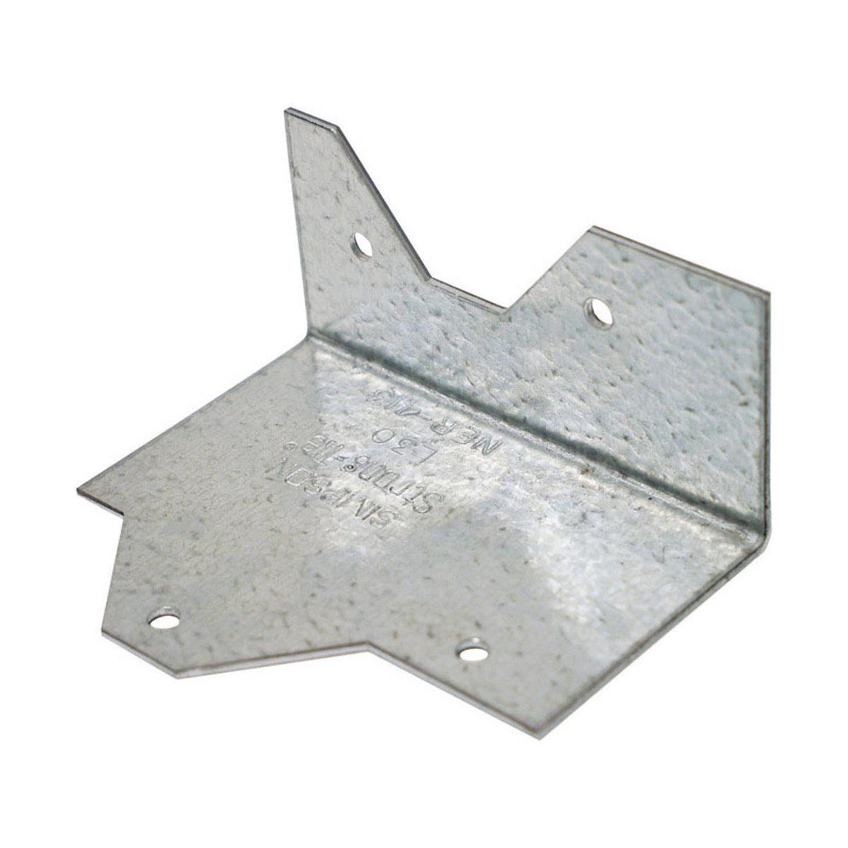 Simpson Strong-Tie 2.4 in. W X 3 in. L Galvanized Steel L-Angle