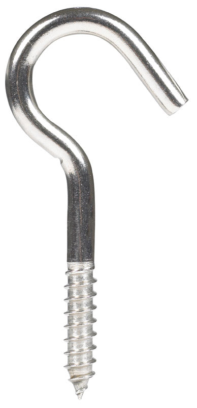 HAMPTON - Hampton Small Stainless Steel 4.1875 in. L Clothesline Hook 215 lb 1 pk - Case of 5