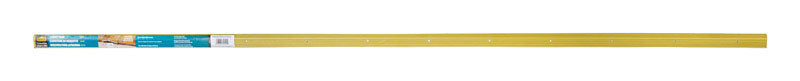 M-D BUILDING PRODUCTS - M-D 5/16 in. H X 72 in. L Prefinished Satin Brass Aluminum Carpet Trim [79152]