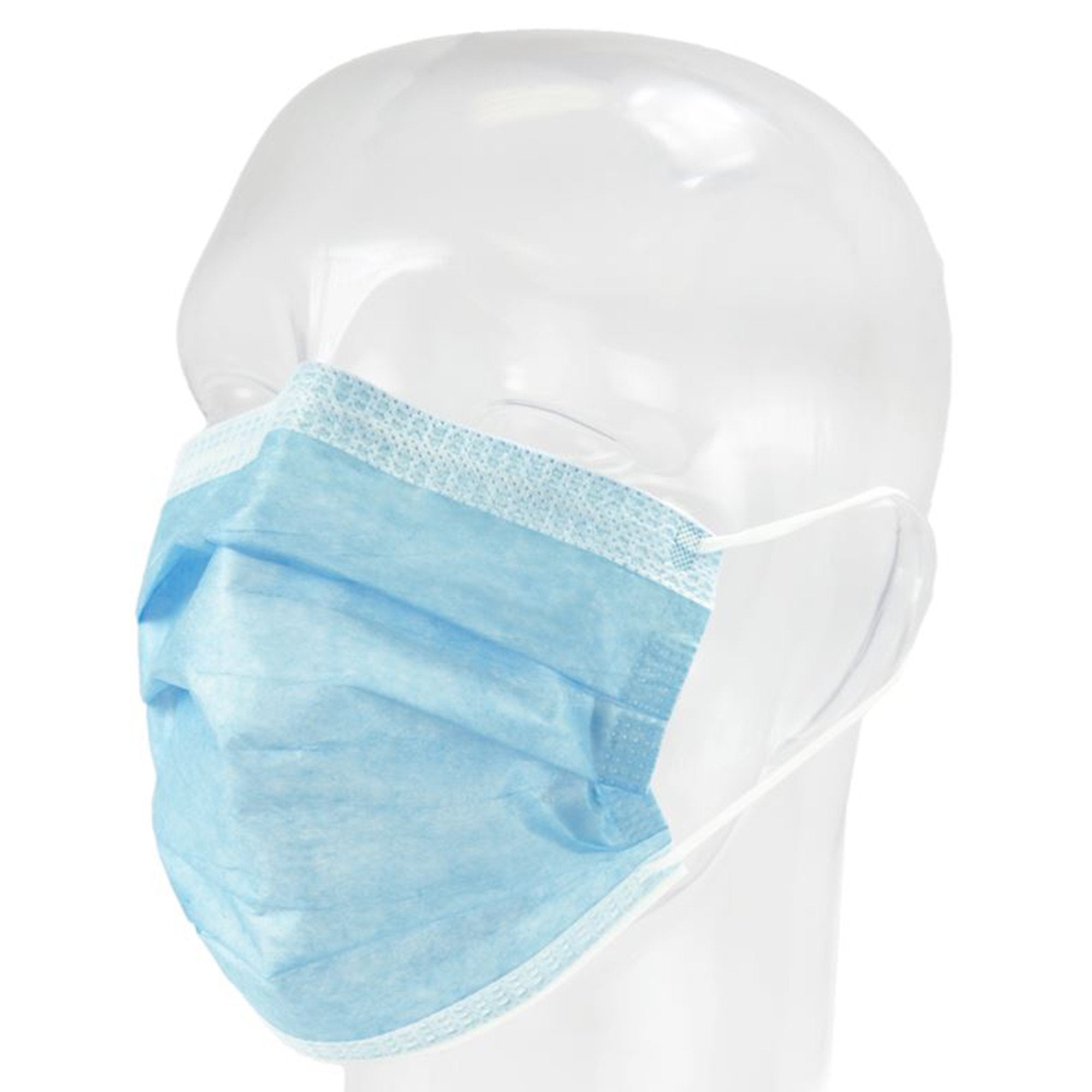 Aspen Surgical Products - Procedure Mask Precept® FluidGard® 160 Anti-fog Foam ASTM Level 3 Earloops One Size Fits Most [50/BX]