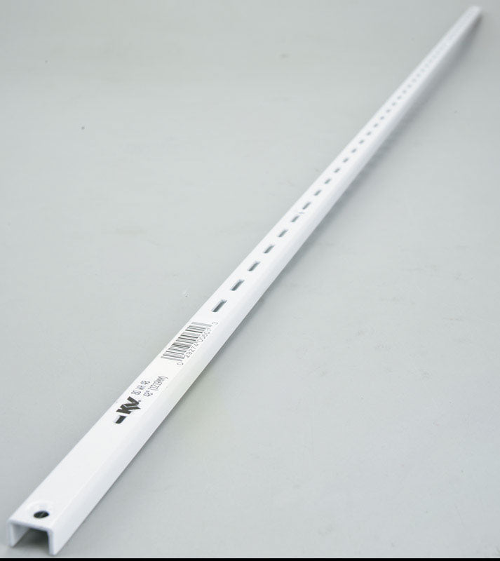 KNAPE & VOGT - Knape & Vogt White Steel Regular Duty Bracket 16 Ga. 48 in. L - Case of 10