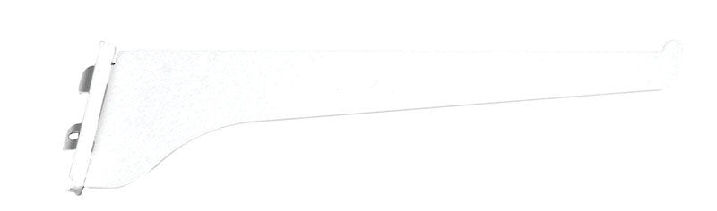 KNAPE & VOGT - Knape & Vogt White Steel Regular Duty Bracket 16 Ga. 10 in. L 160 lb - Case of 10