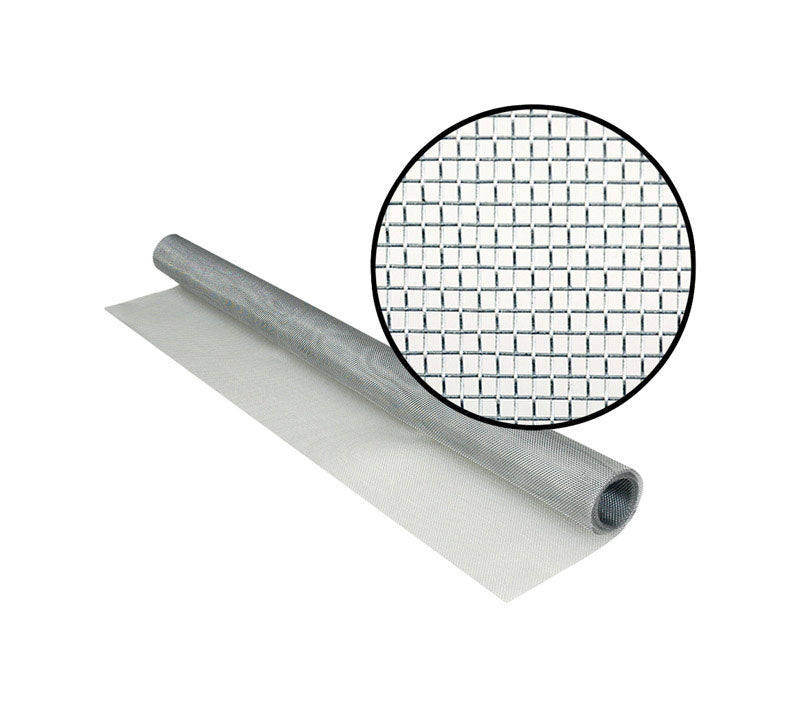 PHIFER WIRE - Phifer Wire 28 in. W X 84 in. L Silver Aluminum Insect Screen Cloth - Case of 8