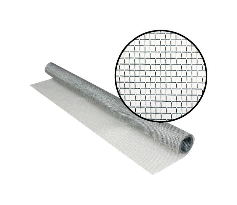 PHIFER WIRE - Phifer Wire 30 in. W X 84 in. L Silver Aluminum Insect Screen Cloth - Case of 8