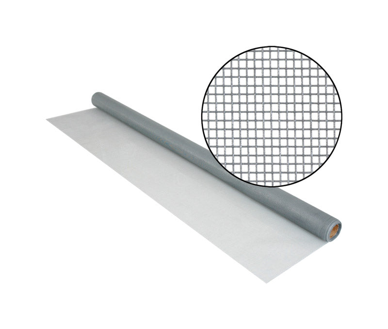 PHIFER WIRE - Phifer Wire 32 in. W X 84 in. L Gray Fiberglass Screen Cloth - Case of 8
