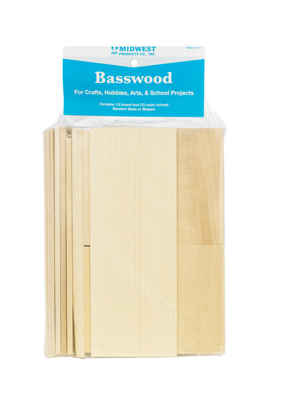 MIDWEST PRODUCTS - Midwest Products Basswood Lumber