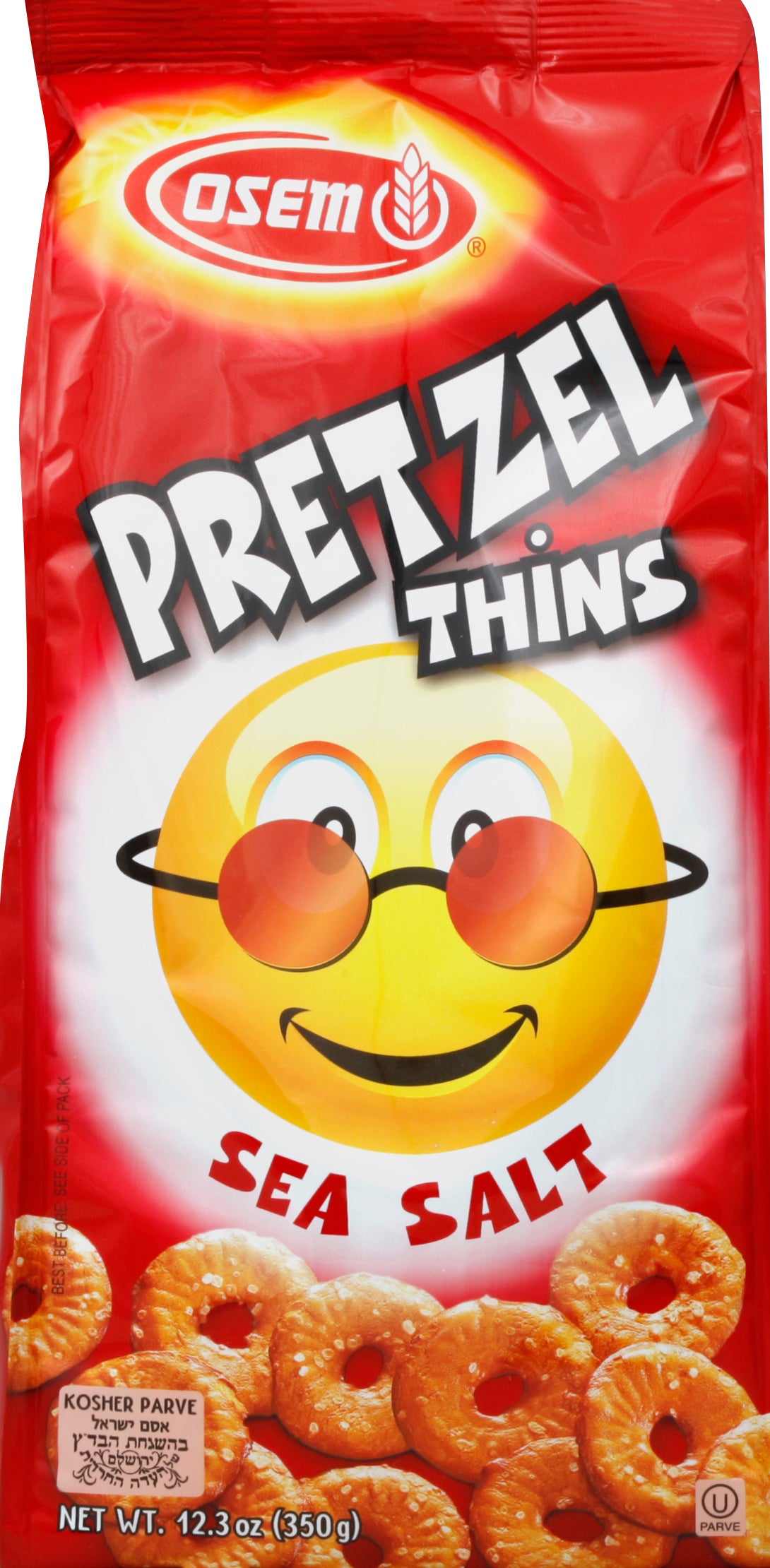 Osem Pretzel Thins 12.3 oz - Case of 9