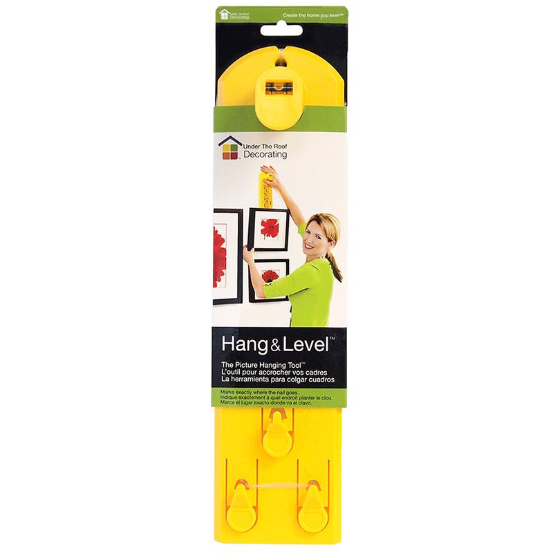 HANG AND LEVEL - Hang and Level Yellow Hang and Level Picture Hanger 10 lb 1 each
