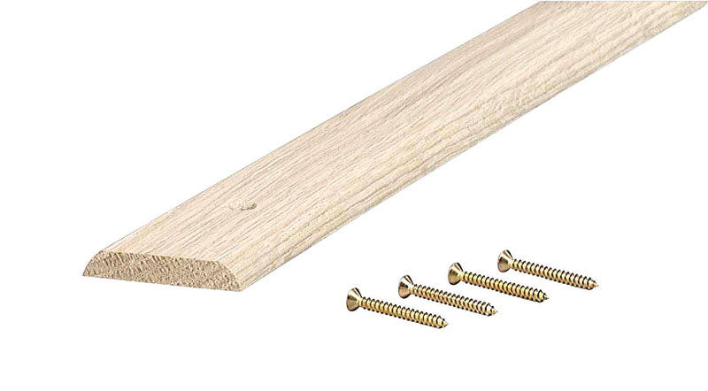 M-D BUILDING PRODUCTS - M-D 0.3125 in. H X 1.75 in. W X 36 in. L Natural Hardwood Flat Top Threshold Oak