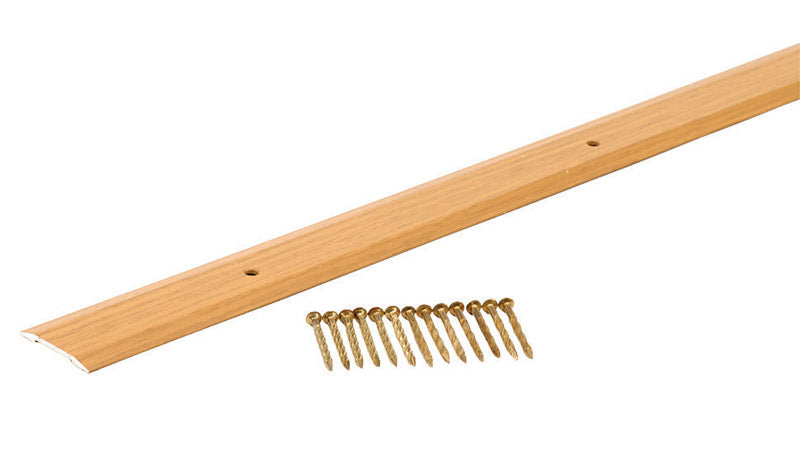 M-D BUILDING PRODUCTS - M-D 1-1/4 in. W X 36 in. L Mill Oak Aluminum Seam Binder