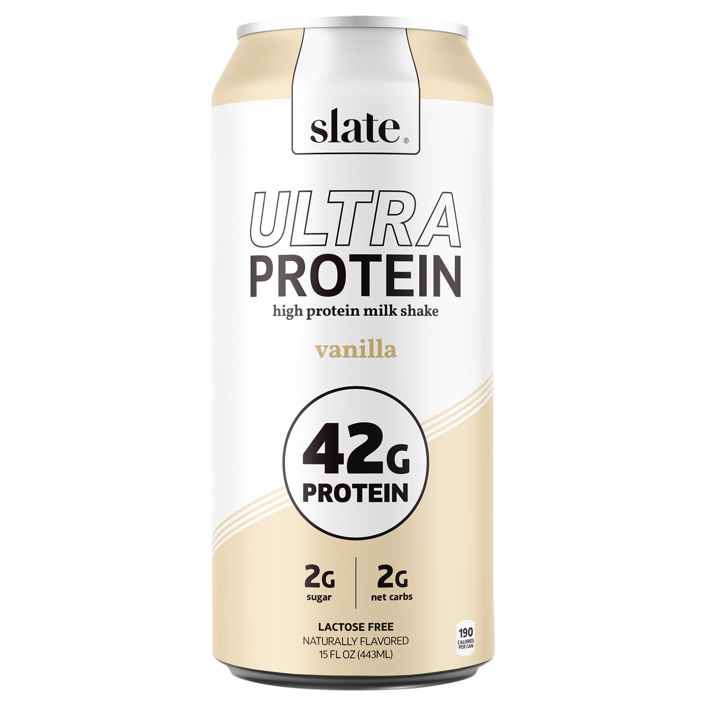 Slate Ultra Vanilla Protein Milk Shake 15oz - Case of 12