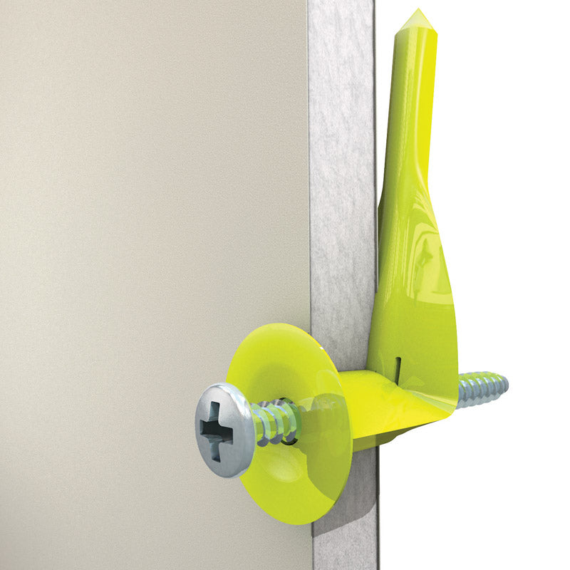 WALLCLAW ANCHORS - WallClaw Anchors .25 in. D X 2 in. L Plastic/Steel Pan Head Wallboard Anchors 4 pk