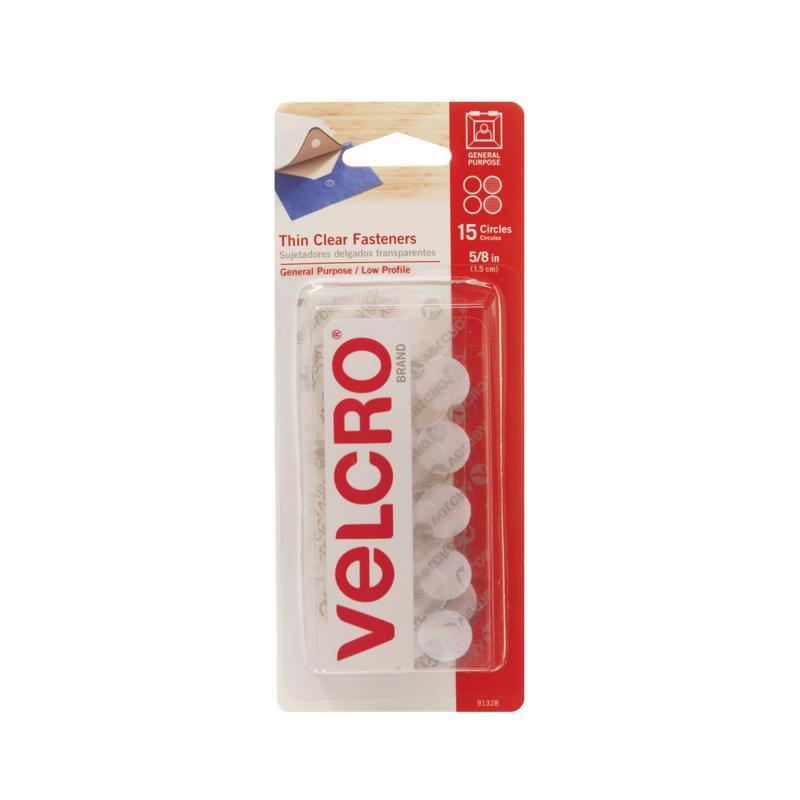 VELCRO BRAND - VELCRO Brand Small Nylon Hook and Loop Fastener 5/8 in. L 15 pk - Case of 6 [91328]