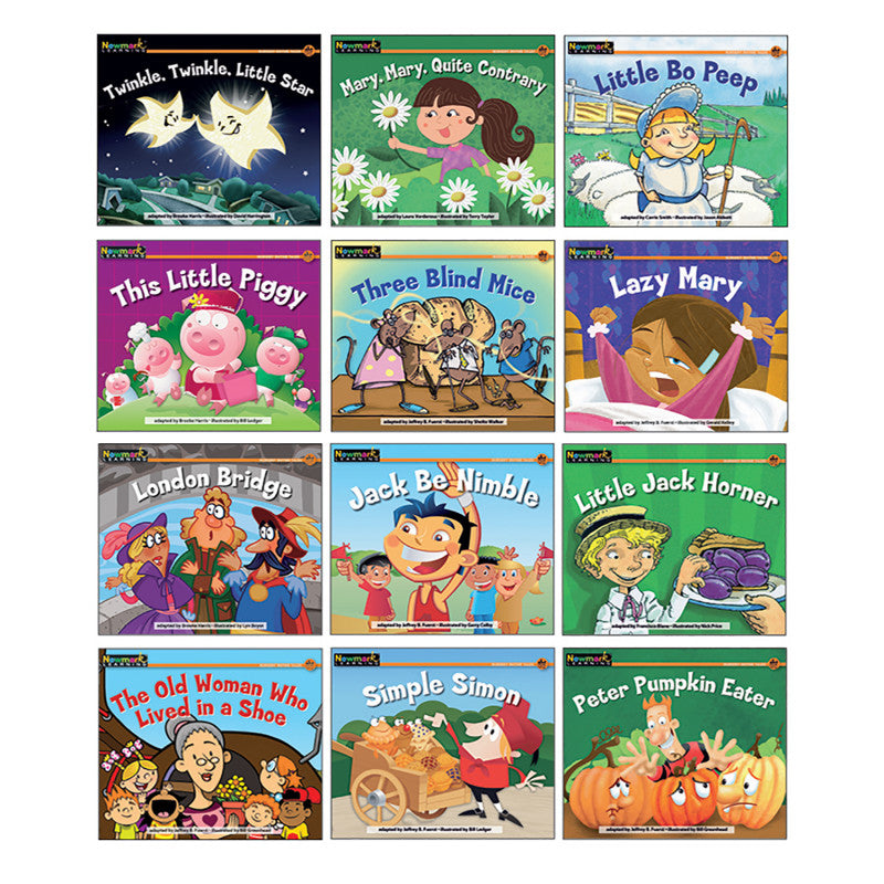 NEWMARK LEARNING - Rising Readers Leveled Books: Nursery Rhyme Tales Set 2, English