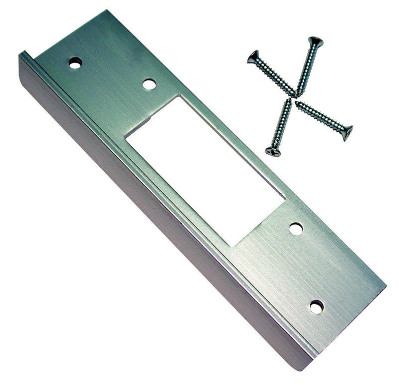 BARTON KRAMER - Barton Kramer Satin Silver Aluminum Guard-A-Latch 1 pk