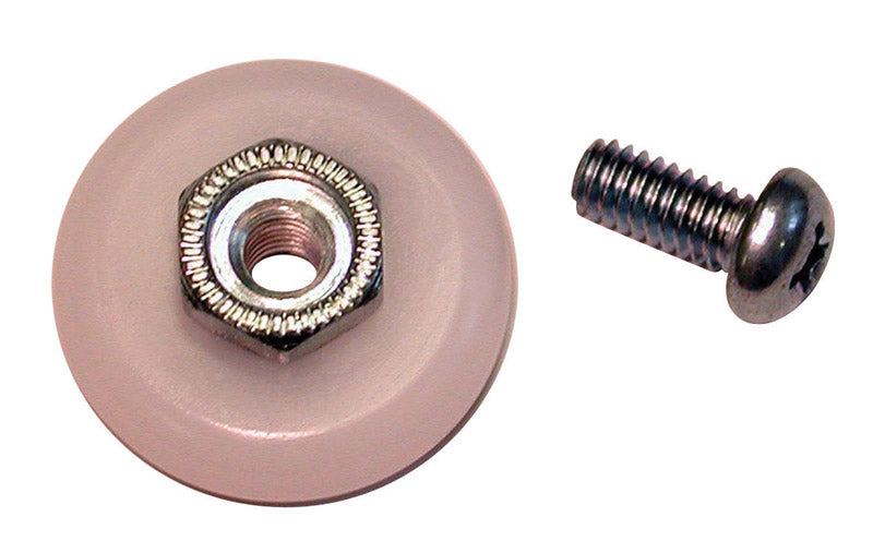 BARTON KRAMER - Barton Kramer 7/8 in. D X 1/4 in. L Nylon Roller Assembly 2 pk
