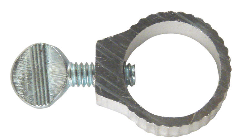 BARTON KRAMER - Barton Kramer Silver Aluminum Bracket 0.25 in. H X 1-1/8 in. W X 1/2 in. L 1 pk