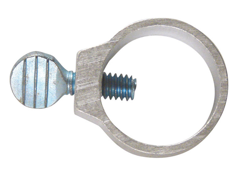 BARTON KRAMER - Barton Kramer Silver Aluminum Bracket 1.37 in. H X 1-3/8 in. W X 1/2 in. L 1 pk