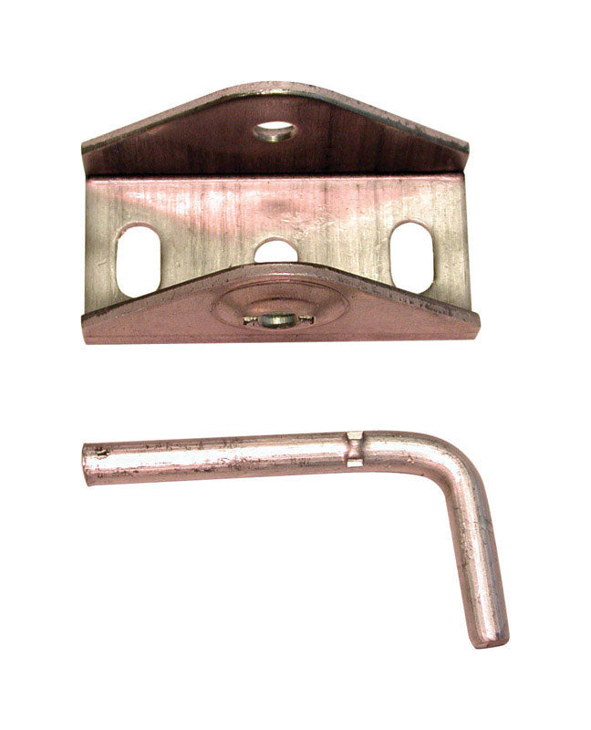 BARTON KRAMER - Barton Kramer Mill Aluminum Bracket 1.25 in. H X 1-1/8 in. W X 2-5/16 in. L 1 pk