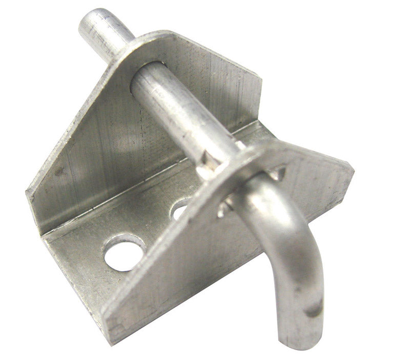 BARTON KRAMER - Barton Kramer Silver Aluminum Bracket 1 in. W 1 pk