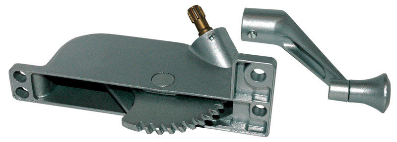 BARTON KRAMER - Barton Kramer Silver Zinc Right Awning Window Operator For Orgron/Yale Windows