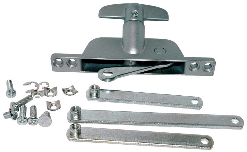 BARTON KRAMER - Barton Kramer Silver Aluminum Left/Right Jalousie Window Operator Kit