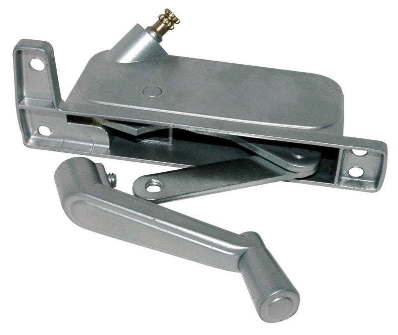 BARTON KRAMER - Barton Kramer Silver Aluminum Left Awning Window Operator For Pan-American
