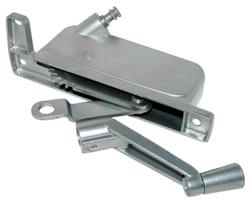 BARTON KRAMER - Barton Kramer Silver Aluminum Left Awning Window Operator For Stanley-C & E