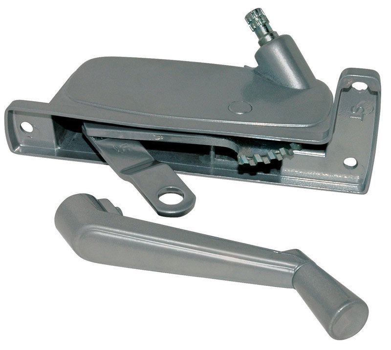 BARTON KRAMER - Barton Kramer Silver Aluminum Right Awning Window Operator For Stanley-C & E