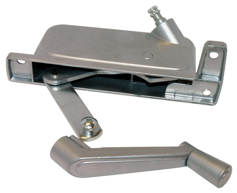 BARTON KRAMER - Barton Kramer Silver Aluminum Right Awning Window Operator For Tucker Windows