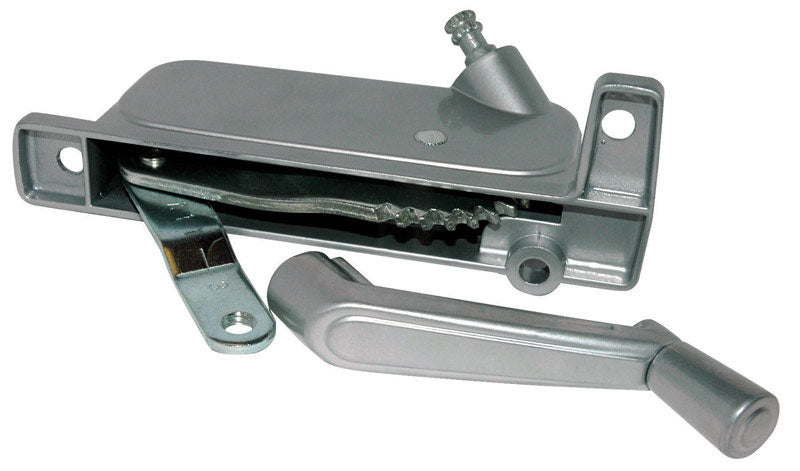 BARTON KRAMER - Barton Kramer Silver Aluminum Right Awning Window Operator For V.E. Anderson