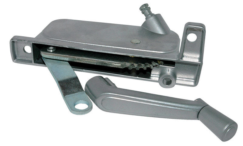 BARTON KRAMER - Barton Kramer Silver Cast Metal Right Awning Window Operator For Harcar Mfg