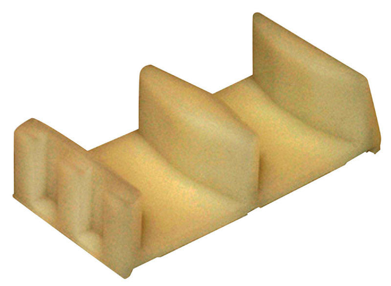 BARTON KRAMER - Barton Kramer 0.625 in. H X 2.125 in. W Beige Shower Door Bottom Guide