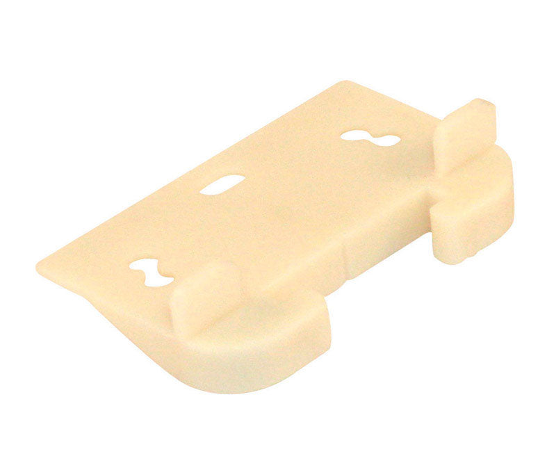 BARTON KRAMER - Barton Kramer 0.75 in. L Plastic Drawer Slide Guide 2 pk