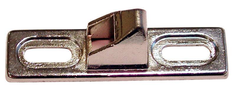 BARTON KRAMER - Barton Kramer Chrome Silver Cast Metal Latch Keeper 1 pk