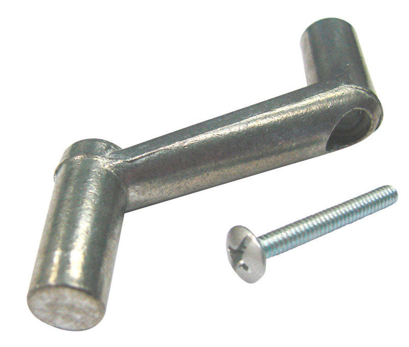 BARTON KRAMER - Barton Kramer Silver Zinc Crank Crank Handle [862C]