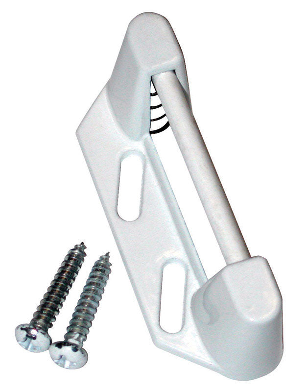 BARTON KRAMER - Barton Kramer White White Steel Latch Strike 1 pk