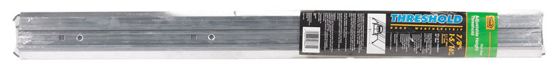 M-D BUILDING PRODUCTS - M-D 0.875 in. H X 3.5 in. W X 36 in. L Mill Aluminum Adjustable Deluxe Threshold Gray