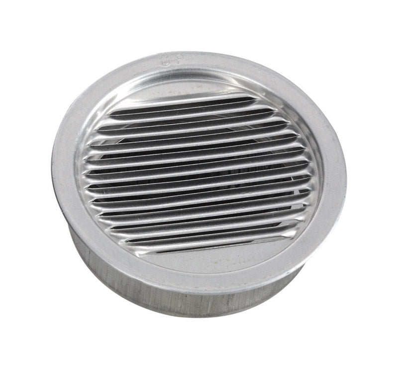 AIR VENT - Air Vent 3 in. W X 3 in. L Mill Silver Aluminum Mini Louver