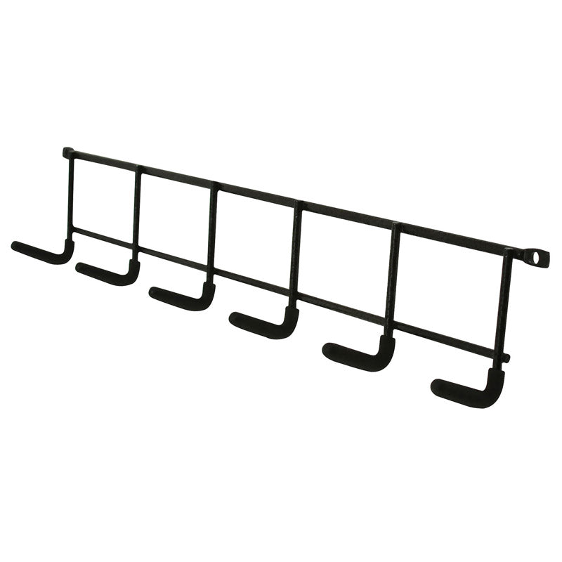 CRAWFORD - Crawford Lehigh Zinc-Plated Black Steel Hanger Holder 15 lb. cap. 1 pk