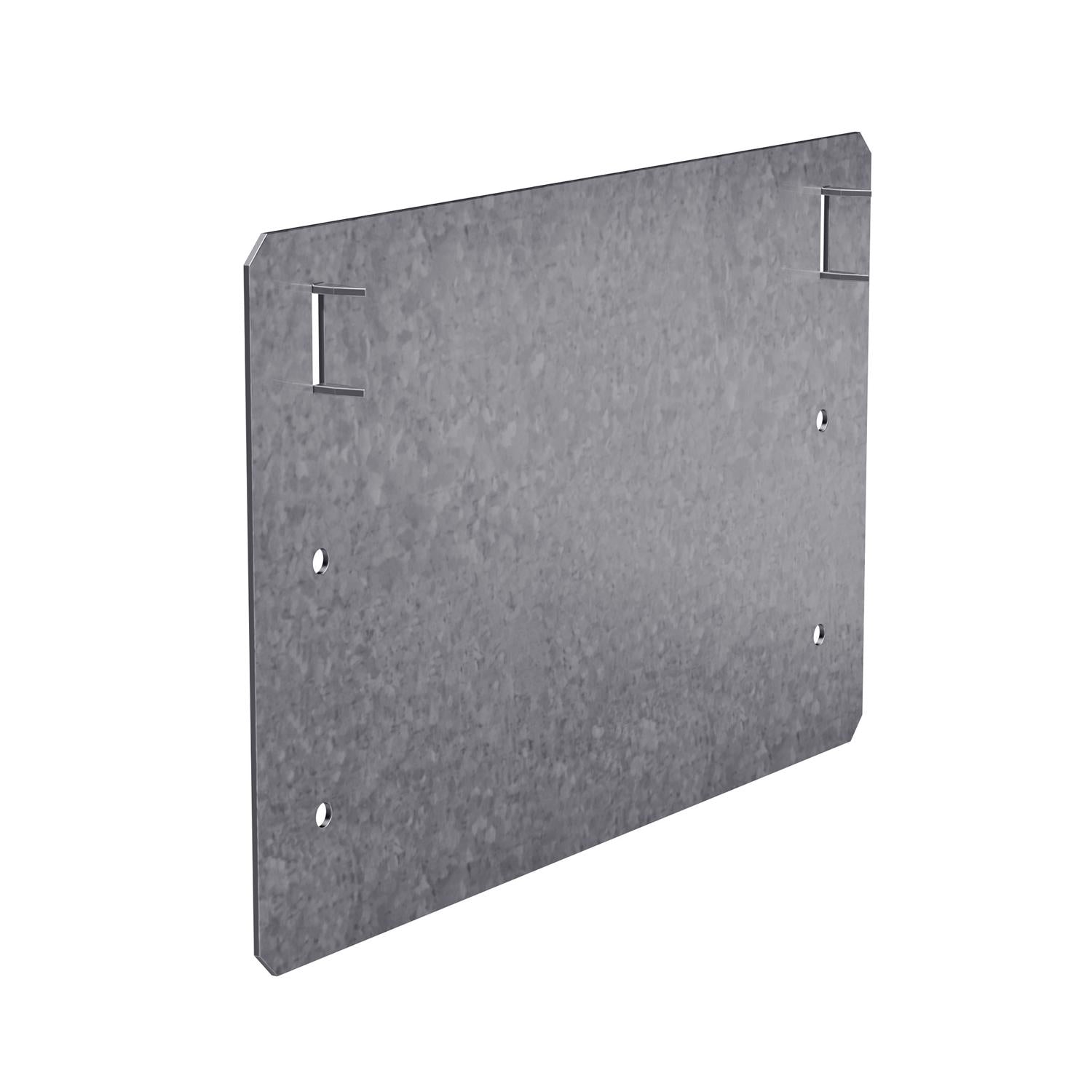 Simpson Strong-Tie ZMax 8 in. H X 5 in. W 16 Ga. Galvanized Steel Nail Plate Zmax - Case of 25
