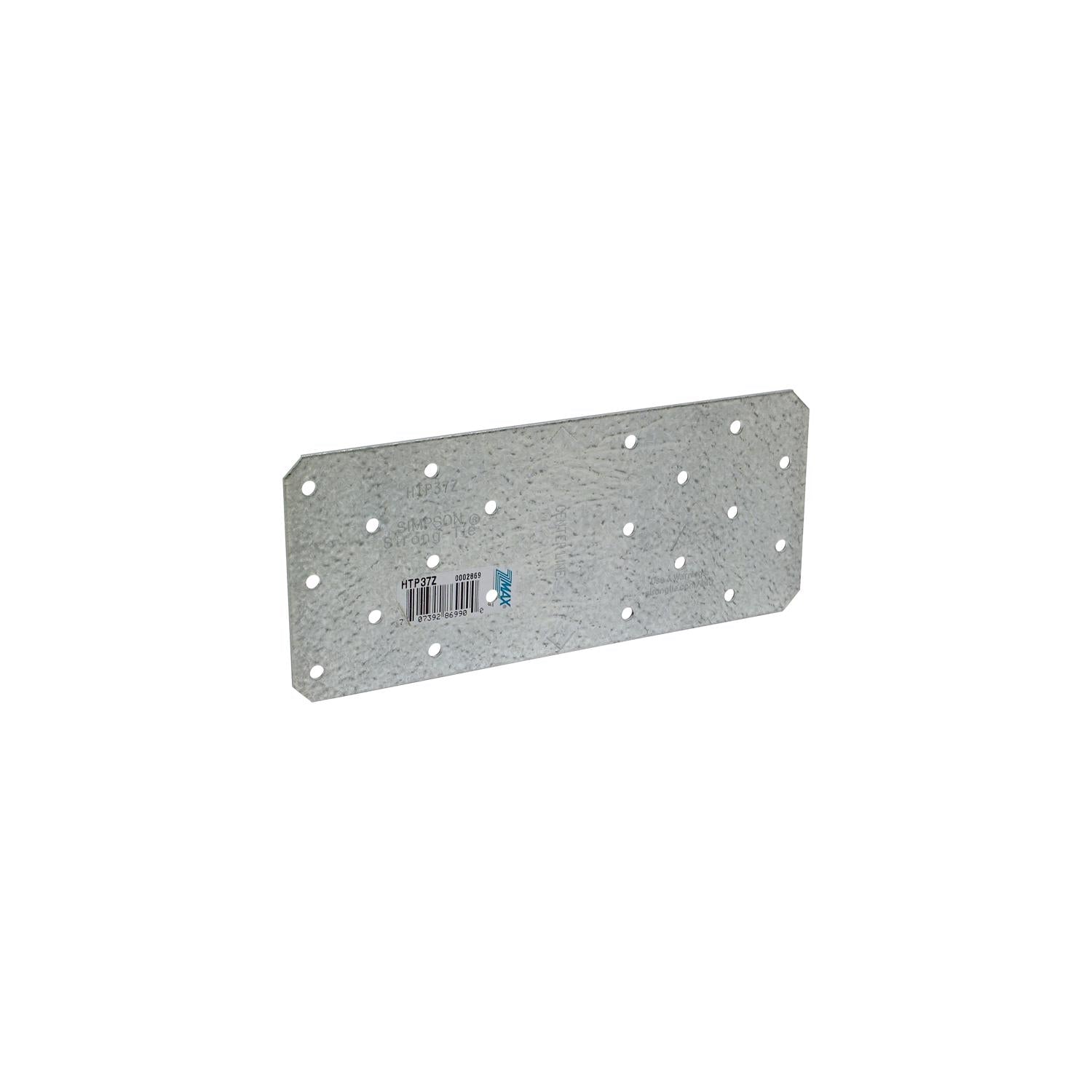 Simpson Strong-Tie 7 in. H X 0.06 in. W X 3 in. L Galvanized Steel Tie Plate