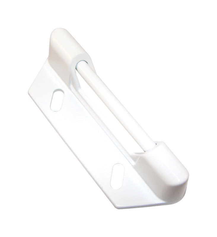 BARTON KRAMER - Barton Kramer White White Aluminum Door Latch 1 pk [323WC]