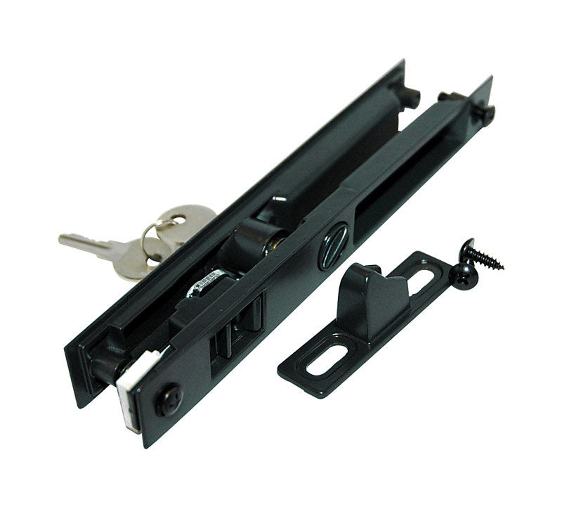 BARTON KRAMER - Barton Kramer Bronze Sliding Glass Door Lock Set