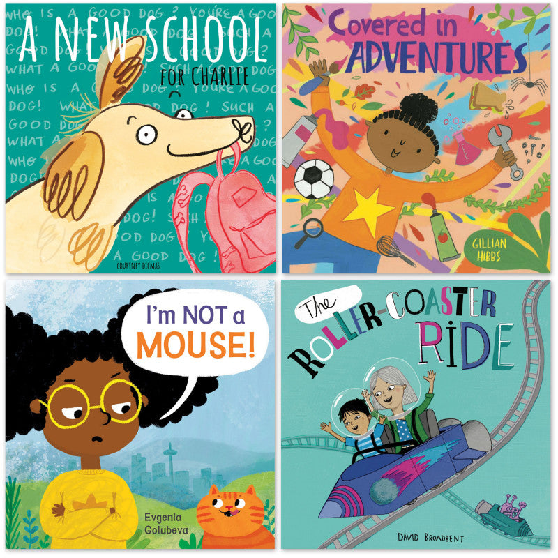 CHILD'S PLAY BOOKS - Becoming Resilient Books, Set of 4