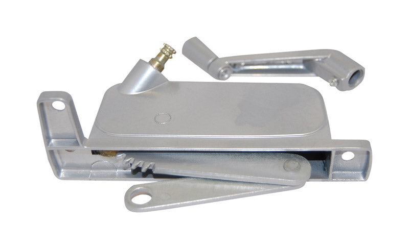 BARTON KRAMER - Barton Kramer Silver Aluminum Left Awning Window Operator For Nu-Air